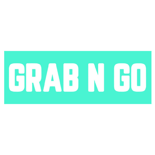 Hubert 37662 - Expressly Hubert® Magnetic Sign, "Grab N Go", 24"W X 8"H