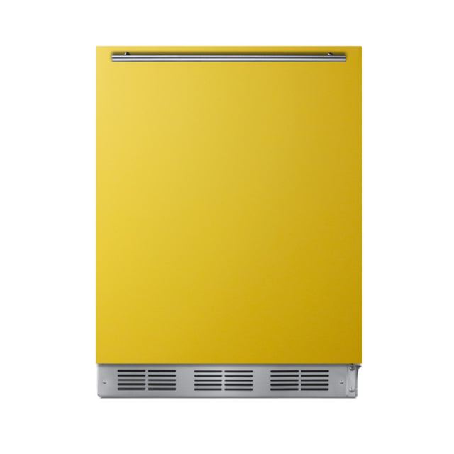 Summit BRF611WHYADA Undercounter Refrigerator-Freezer 5.1 Cu.ft. Capacity 23.63"W X 23"D X 32.13"H