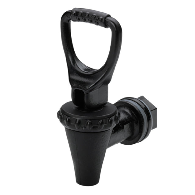 Service Ideas 010403 Essential Cold Beverage Dispenser Spigot Black NSF