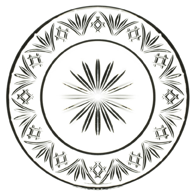 Hospitality Brands HGS26392-016 Hospitality Brands Majesty Plate 6 Dia. Premium Glass (16 Each Per Case)