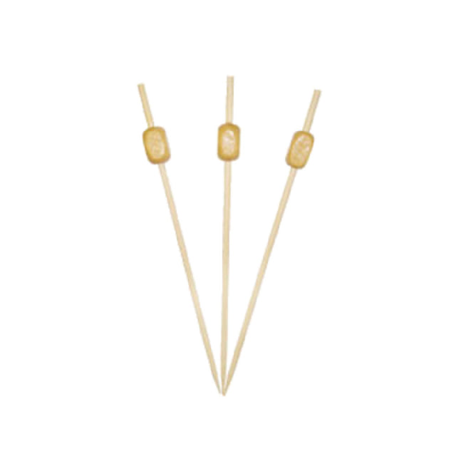 Town 51606B Ball Pick Beige Rectangle Shape (25 Per Pack)