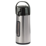 Service Ideas ECA22SGY Eco-Air® Airpot 2.2 Liter (74.4 Oz.) 6" X 8" X 15-1/4"