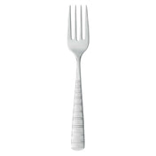 Libbey 938 038 Salad Fork 7-1/8" Thick Handles With Banded Texture Design