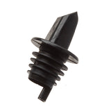 A black rubber or plastic grommet with a conical, ribbed body and flat circular flange, similar to those used in TableCraft Cash & Carry Pourer designs, ideal for sealing holes or passing cables through surfaces. Shown against a white background.