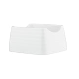 A Pulito Collection sugar packet holder displayed as a white object against a matching white background.