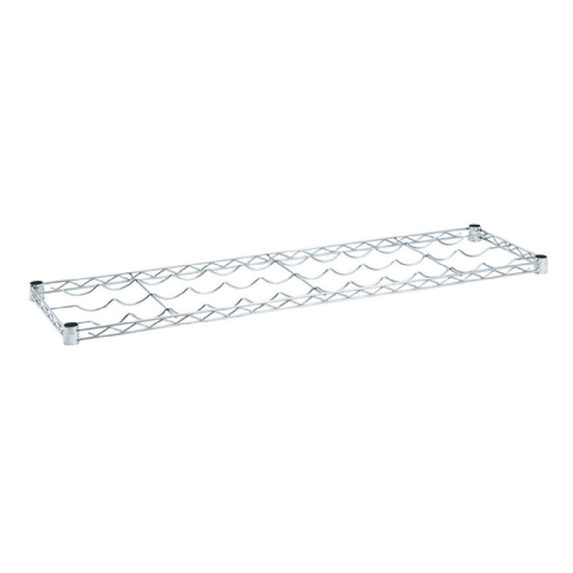 Hubert 188588 - Kratos Wire Wine Shelf, 48"W X 14"D, (11) Bottle