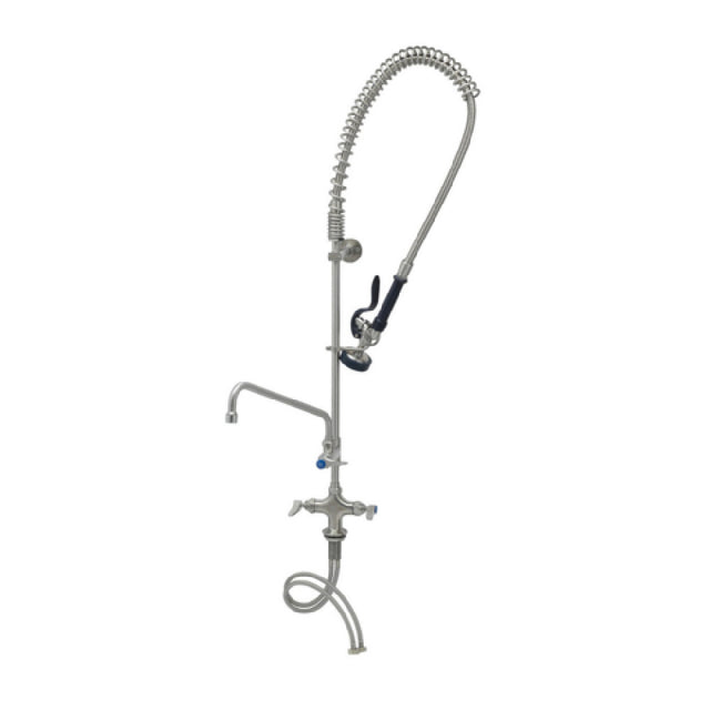 T&S Brass S-0113-A14-B Mixing Faucet 8” Wall Mount With Body Add-on Faucet