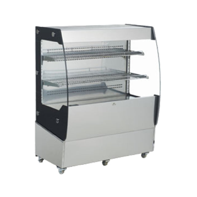 Omcan 31809 (RS-CN-0200) Display Case Refrigerated 200 Liters (7.06 Ct. Ft.) Capacity