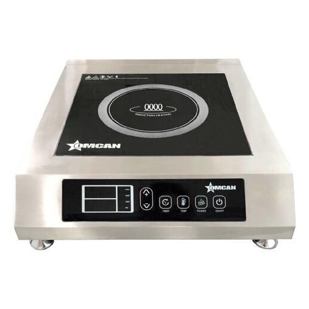 Omcan 44744 (CE-CN-0034-T) Commercial Induction Cooker Countertop (1) 3.4kW Burner