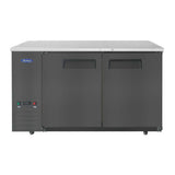 Atosa SBB59GRAUS2 Atosa Back Bar Cooler Shallow Depth Two-section