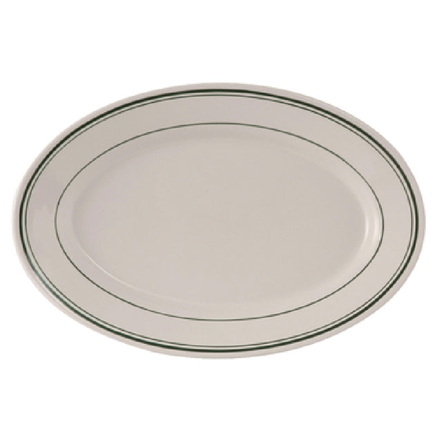 Tuxton TGB-033 Platter 7" X 4-5/8" Oval