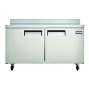 Hubert 15670 - Kratos Worktop Refrigerator, 48"W, 11.9 Cu.ft. Interior Capacity