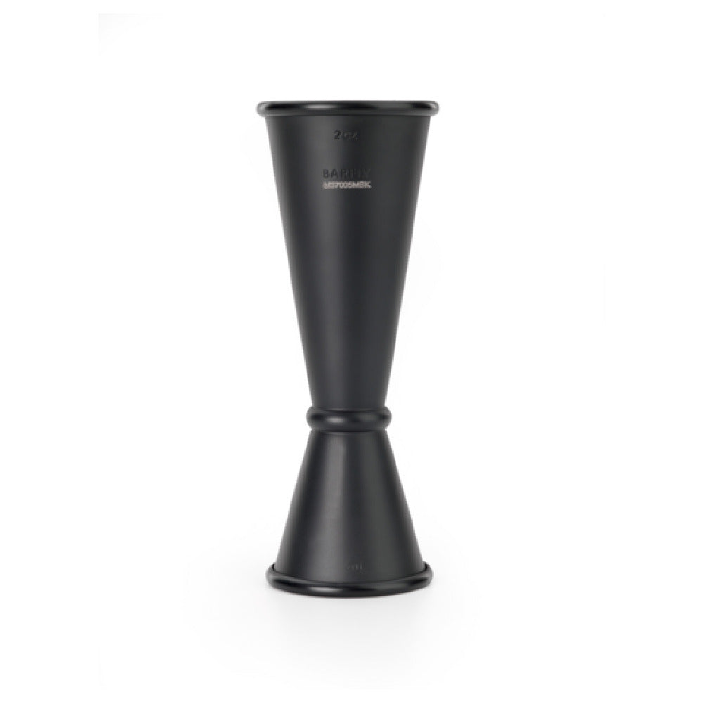 Mercer M37005MBK - Barfly® Japanese Style Jigger, 1 Oz. & 2 Oz., With Internal Marking Lines