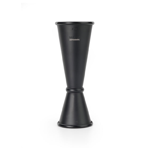 Mercer M37005MBK - Barfly® Japanese Style Jigger, 1 Oz. & 2 Oz., With Internal Marking Lines