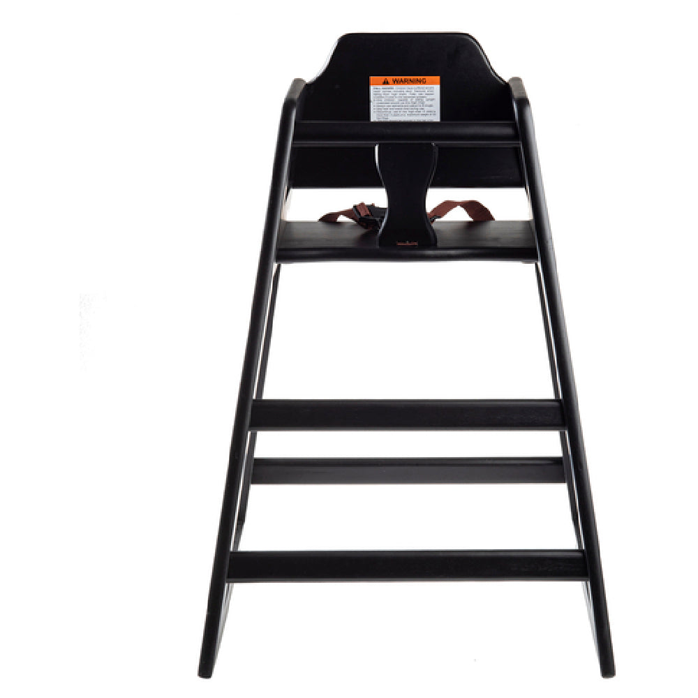 TableCraft Products 10624 - High Chair, 23"W X 20-1/8"D X 29-1/2"H, Wood