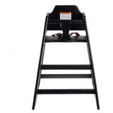 TableCraft Products 10624 - High Chair, 23"W X 20-1/8"D X 29-1/2"H, Wood