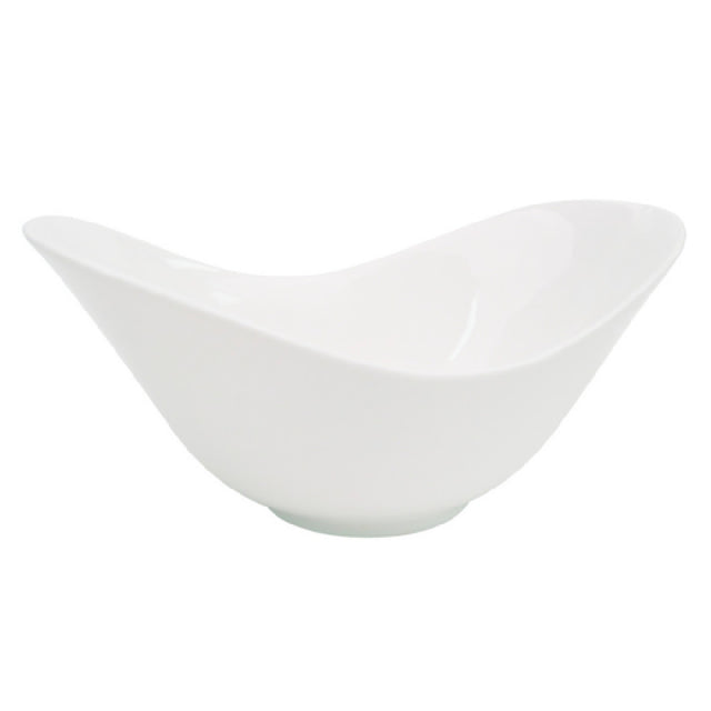 CAC China SHER-77 Sheer Spirit Dish 7-1/2"L X 4-1/2"W X 3-1/4"H Boat Shape