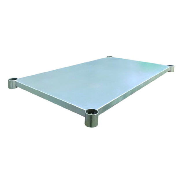 Hubert 26795 - Replacement Undershelf For Kratos Worktables, 30"x48", Galvanized Steel