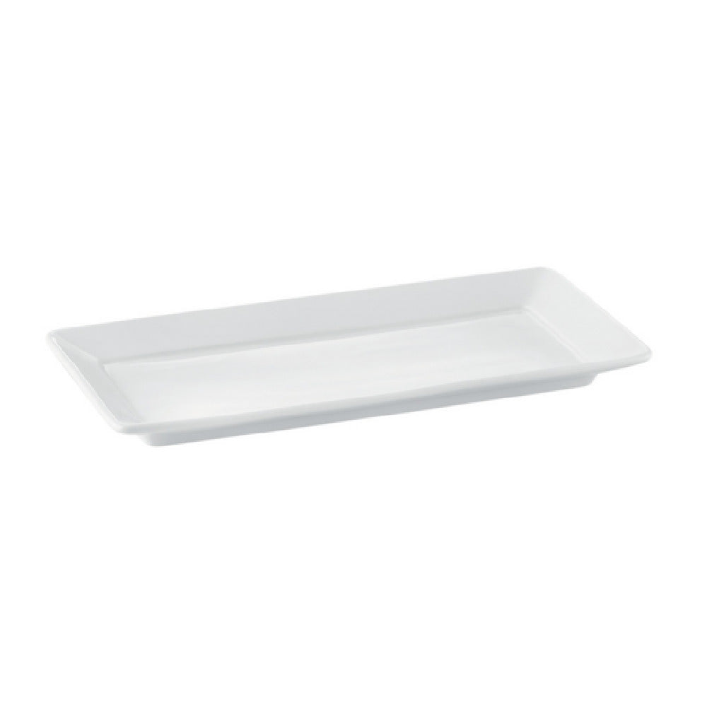 CAC China PNS-43 Princesquare Platter 12"L X 6"W X 1"H Rectangular