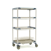 Metro PR36VX3-XDR MetroMax® I Mobile Drying Rack Unit With Drip Tray 36"W X 24"D X 68"H