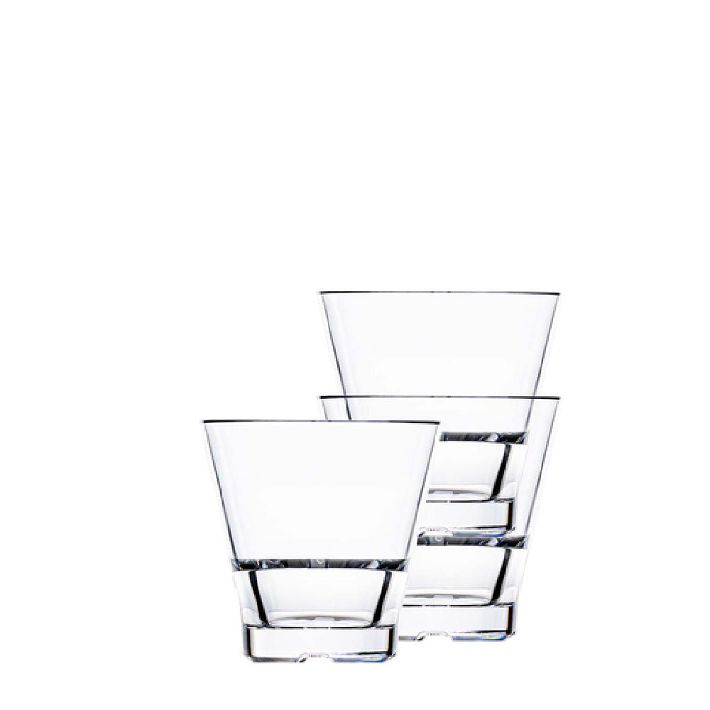 Hospitality Brands HUF081-012 Bold Drinkware™ Club Stack Double Old Fashioned Glass