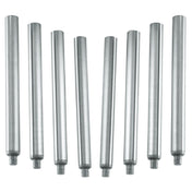 Krowne C-71 Silver Series Legs Stainless Steel (8 Pieces)