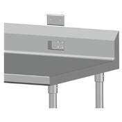 SPG TAC-10 - Universal Stainless Receptacle Box, Splash Or Undermount, Wiring/conduit Not Included
