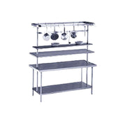 Advance Tabco PT-15-60 Overshelf Table Mounted Single