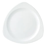 Steelite 11010615 Tri-Plate 10.75" X 9.5" X 0.88" Simplicity