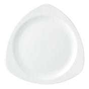 Steelite 11010615 Tri-Plate 10.75" X 9.5" X 0.88" Simplicity