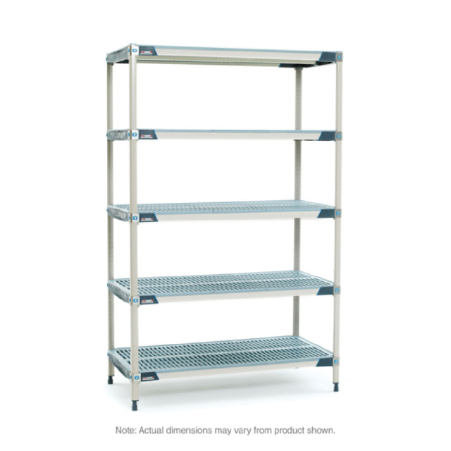 Metro 5X377GX3 MetroMax® I Starter Shelving Unit 72"W X 18"D X 74"H Rust Proof