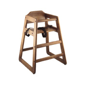 Alegacy Foodservice Products 80976 Baby Chair 27-1/4" Wood With Stain Resistant Finish