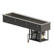 Vollrath FC-4CSP-02120-R Standard Refrigerated Short-side Cold-Pan Drop-in 2-well