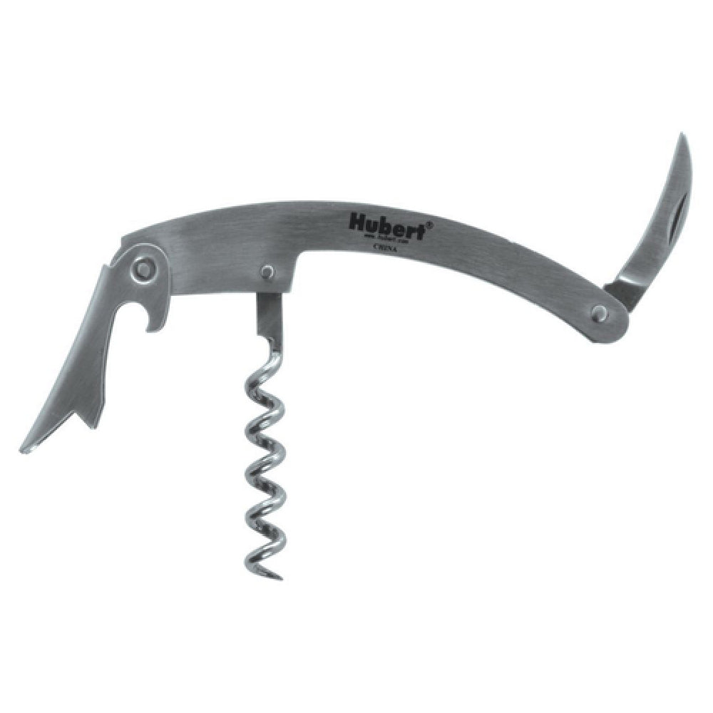 Hubert 62008 - Corkscrew, 7-1/4", With Knife