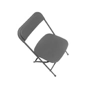 Forbes Industries C600MGR/GR EventXpress™ Folding Chair Medium Grey Plastic Formed Back & Seat