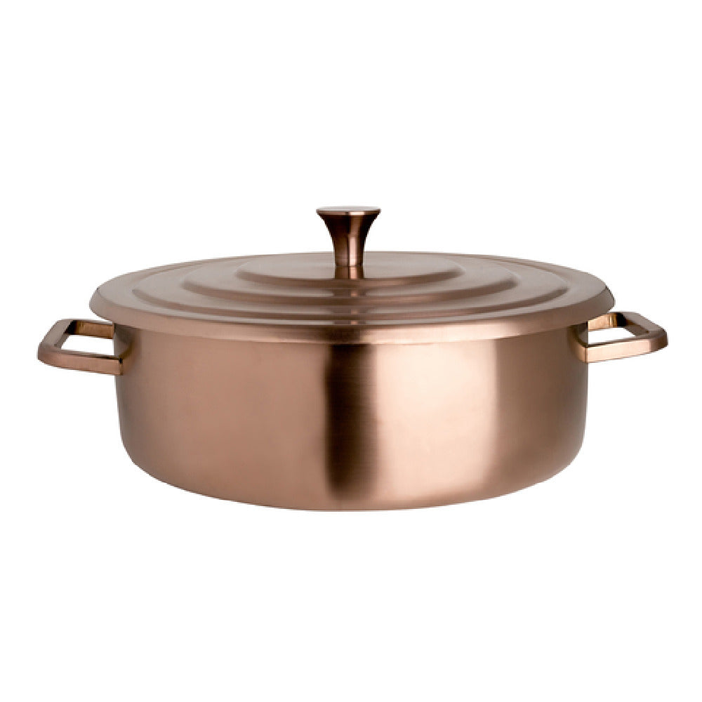 Steelite 7353MW301 Round Homestyle Chafer 4.0 Qt 15.0" X 12.5" X 5.0"