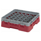 Cambro 36S318416 Camrack® Glass Rack With Soft Gray Extender Full Size