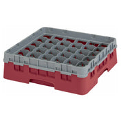 Cambro 36S318416 Camrack® Glass Rack With Soft Gray Extender Full Size