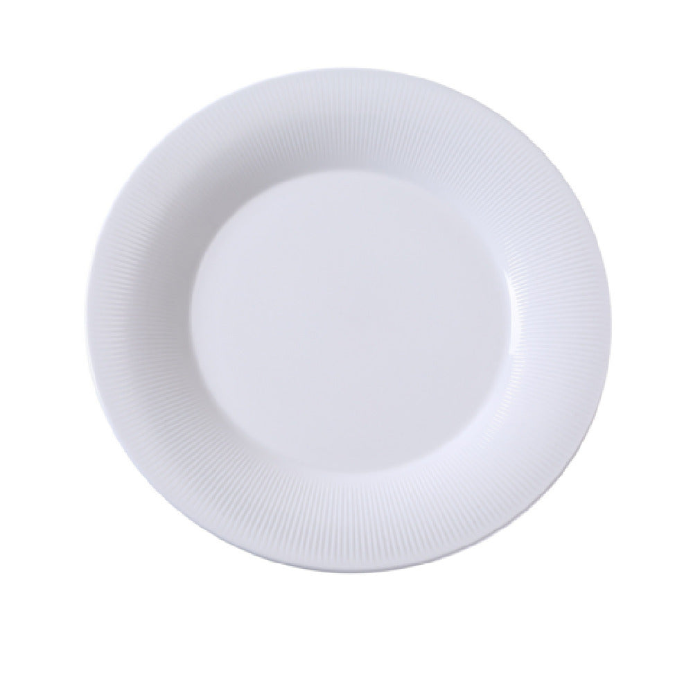 Yanco SI-110 Siena Plate 10-1/2" Dia. X 1"H Round