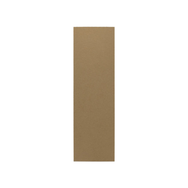 Risch CHIP 4.25X14 4 1/4 X 14 Brown And Rigid Hardboard Menu Stiffener Made For All Clear Vinyl And Deluxe Sewn Menu Covers