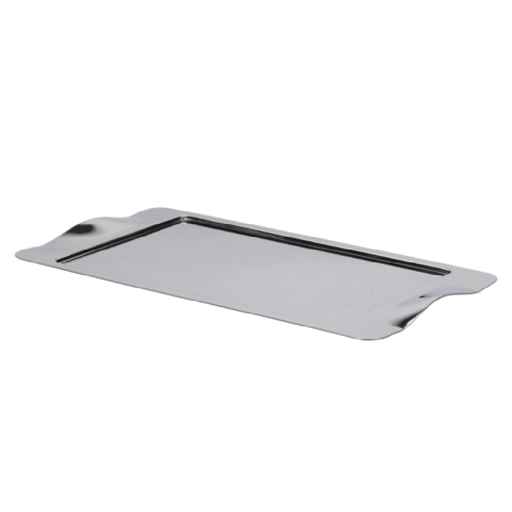 Service Ideas SM-42 Service Ideas Mod18 Serving Tray Rectangular Polished Stainless