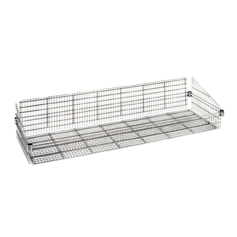 Quantum BSK1860C Basket Post Mount 18"W X 60"L X 10"H