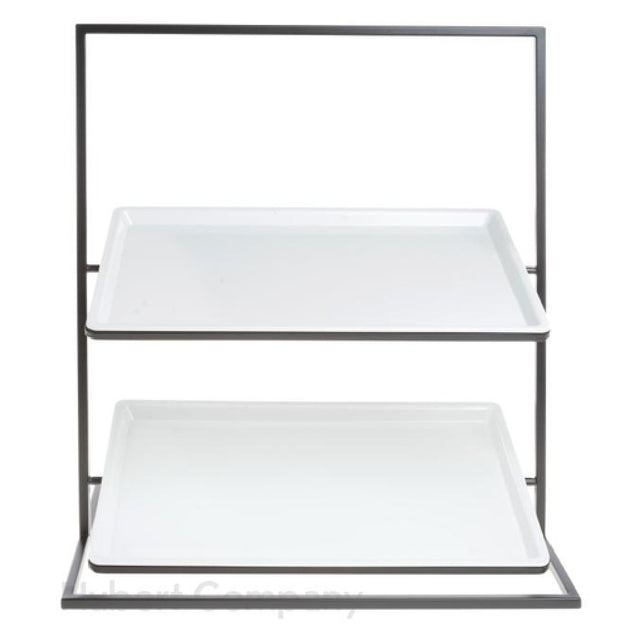 Hubert 61751 - Cerve Collection Bakery Stand, 2-tier, 23-1/10"L X 13-4/5"W X 25-1/5"H