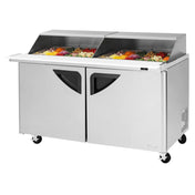 Turbo Air TST-60SD-24-N-SL Super Deluxe Sandwich/Salad Mega Top Unit With Slide-Back Lid
