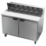 Beverage Air SPE48HC-12 Sandwich Top Refrigerated Counter Two-section 48"W