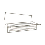 Metro IWA-S11S - SmartWall Life Drying Shelf, With Slanted Lid Holder, Type 304 Stainless Steel