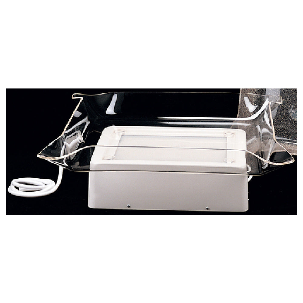 JB Prince C536 B Glo-Ice Light Box 19-1/2"L X 16-1/2"W Square