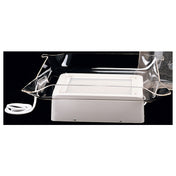 JB Prince C536 B Glo-Ice Light Box 19-1/2"L X 16-1/2"W Square
