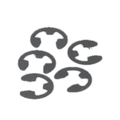 Alfa BIZ-5775 Retaining Ring Pack Of 5 For Bizerba Slicers (SE12 & SE12D)
