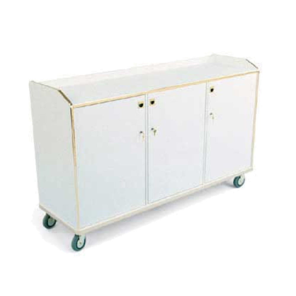 Forbes Industries 4882 Mobile Back Bar 72"W X 23"D X 40-1/2"H High Pressure Laminate Body